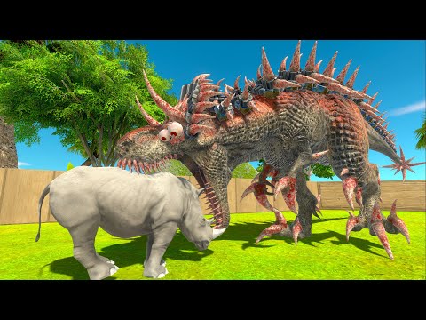 MUTANT ULTIMASAURUS DOING WOODLAND DEATH RUN