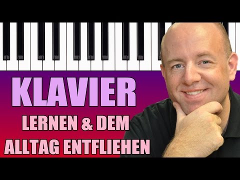 Klavier lernen und dem Alltag entfliehen