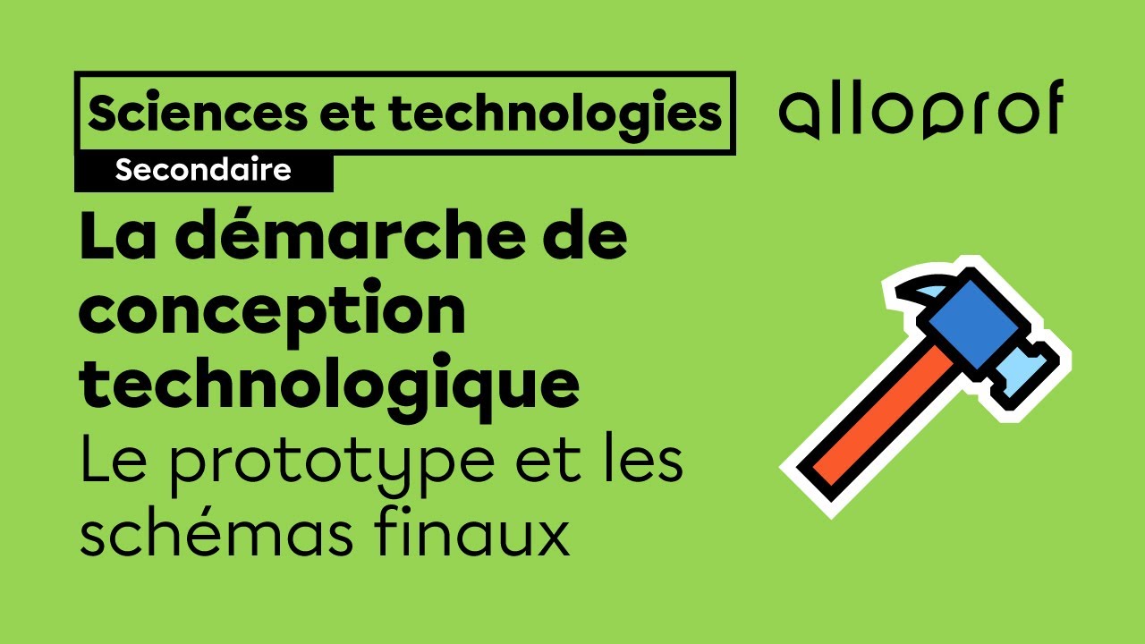 Les schémas finaux et la présentation du prototype