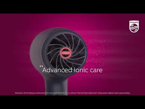 Philips 3000 Plaukų džiovintuvas BHD360/20 video