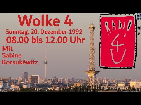 Radio 4U   20.12.1992 - Wolke 4 mit Sabine Korsukéwitz