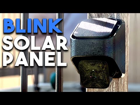 iTODOS 3 Pack 7W Solar Panel Compatible with Blink Outdoor 4 (4th Gen)/ (3rd Gen) XT3 and Blink XT/XT2 Camera,11.8Ft Outdoor Power Cable and Adjustable Mount video review thumbnail