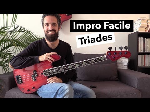 Improvisation Facile à la Basse #1 🎸 Triades