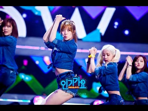 [K-POP] 130316 Kelompok Rainbow saat perform di Inkigayo 853th