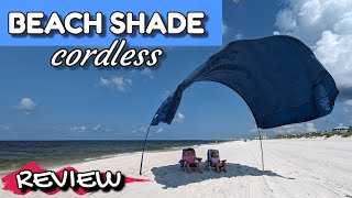 Original Beach Shade Cordless Windproof Canopy REVIEW