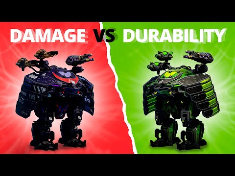 Damage vs Durability - my favorite builds for Revenant in War Robots