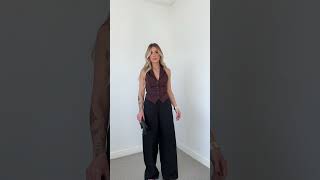 Video do COLETE FEMININO MARROM