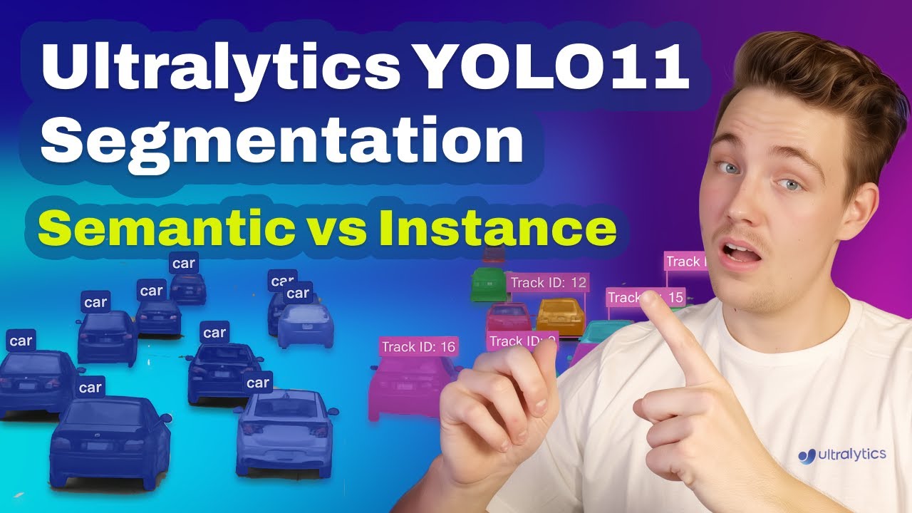 How to Run Instance and Semantic Segmentation with Ultralytics YOLO11 in Python | Ultralytics YOLO 🚀
