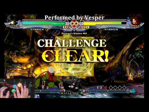 Blazblue Continuum Shift Challenges - Hazama