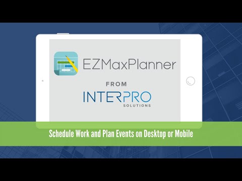 EZMaxPlanner Video