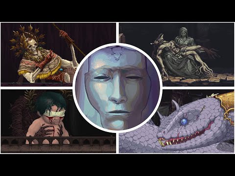 Blasphemous - All Bosses (No Damage/No Magic/NG+) and Endings