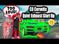 How To Start Your C8 Corvette Quietly Every Time Keep Your Neighbors Happy