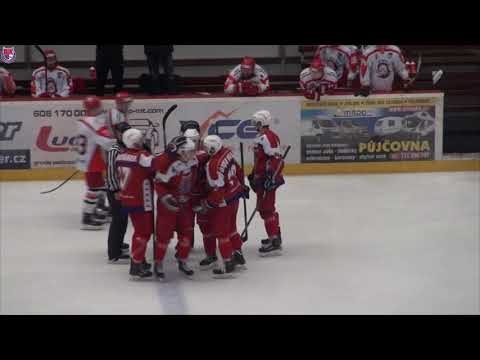 Sestřih zápasu 6. kola 2. ligy: BK Havlíčkův Brod - HC Lední Medvědi Pelhřimov (5:3)