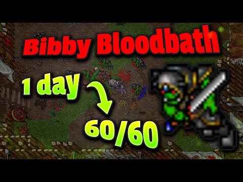 Tibia - Bibby FULL bosstiary in just 1 day