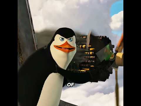 These Penguins Built a Plane in the Craziest Way! #shorts