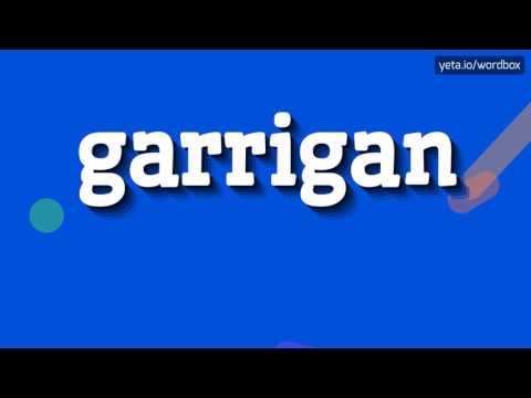 GARRIGAN - HOW TO PRONOUNCE IT!?