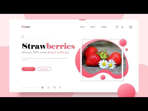 Web Design In Adobe XD | How To Make Website UI Design Using Adobe XD