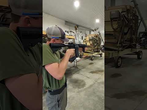 Gas Blowback Airsoft M4!!! #airsoftshorts #airsoftguns #fullautomatic