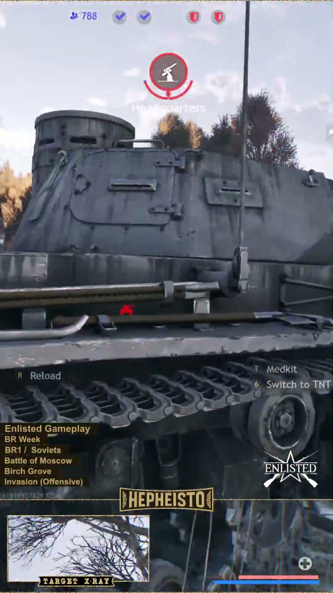 Partisan eliminates Panzer III B with TNT Charge