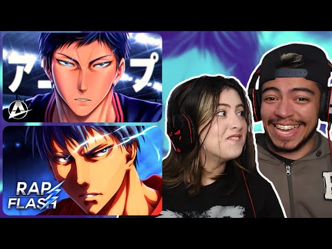 REACT 2 EM  1 ♪ Aomine | Pantera Indomável | (AniRap) | Rap do Aomine Daiki 2 (KNB) (Flash Beats)