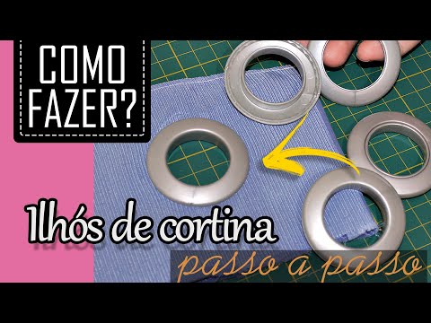 Vídeo: Como colocar ilhós em cortina: perguntas frequentes