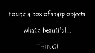 Lyrics The Used - A Box Full Of Sharp Objects