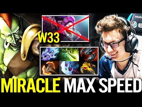 Troll Warlord is Insane Comeback!! Look at that speed 7.22 Dota 2 Miracle Carry