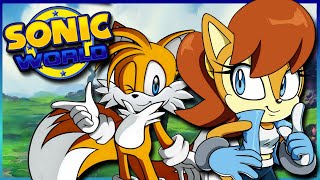 Tails and Sally Acorn Play Sonic World | Gadget Princess