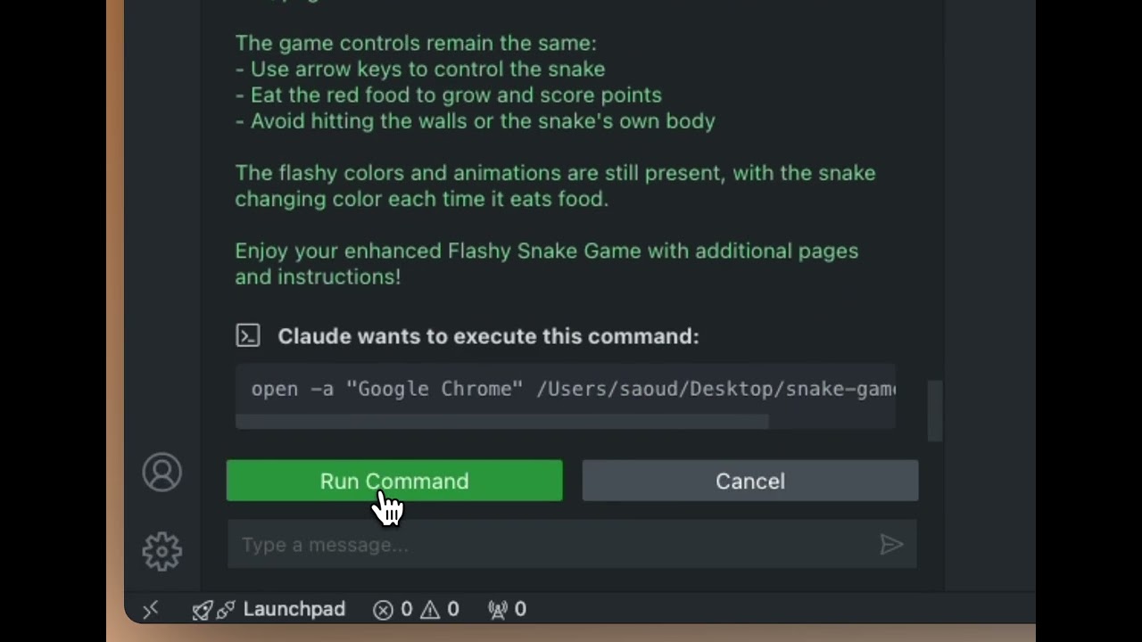 Claude Dev Demo ("Build with Claude June 2024 contest" submission)