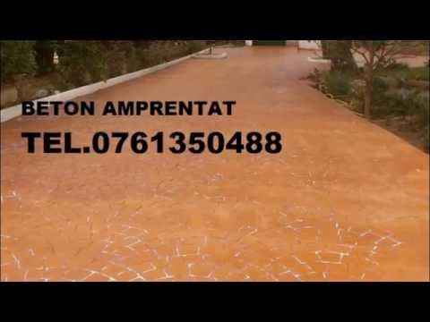 BETON AMPRENTAT LACUSTENII DE JOS   0761350488 VILCEA