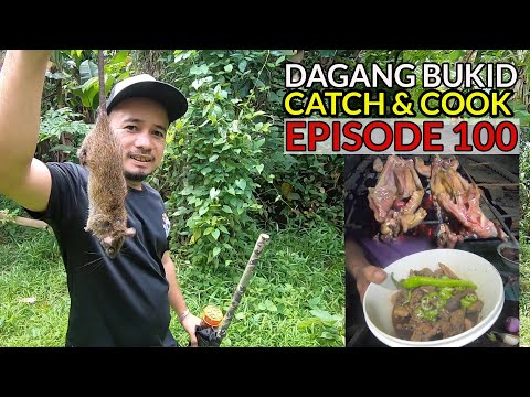 EP100 - Dagang Bukid (Catch & Cook) Part 2 | Adobong PUGO : San Pablo City Laguna