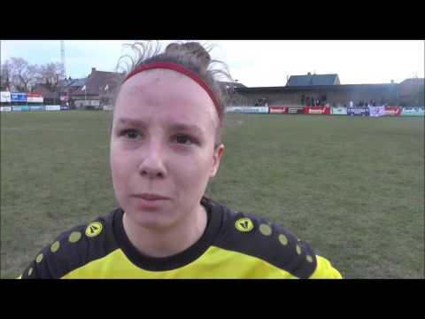 Ellen Stichelbaut na Dames VK Egem - KAA Gent Ladies op 28.01.2017
