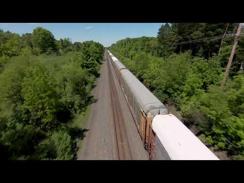 Train Chasing | DJI FPV Drone | Short