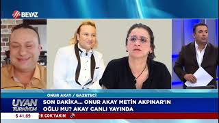 Miniaturka - Ünlü sanatçı Onur Akay, usta oyuncu Metin Akpınar'ın oğlu mu?