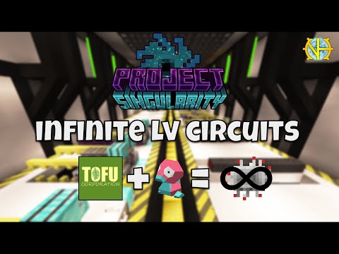 How I made INFINITE LV Circuits in GTNH (project singularity)
