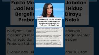 Menteri Widiyanti Ungkap Alasan Terima Jabatan Jadi Menpar, Dirayu Prabowo dan Tak Boleh Nolak