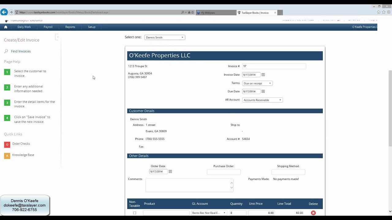 Introduction to TaxSlayer Books and Payroll Program