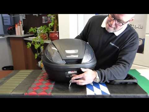 Givi E370 Monolock Topcase Koffer Schwarz Vorstellung Erklärung Deutsch www.rwn-moto.de