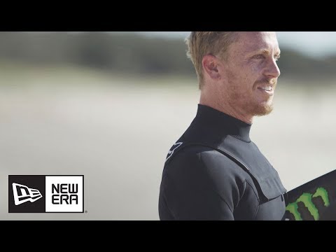 Pro Surfer reift seng Heempaus zu Cabarita