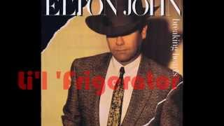 Elton John - Li&#39;l &#39;Frigerator (1984) With Lyrics!