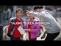 韓国人の中学生が、韓国の小学生に英語で話しかけるとこうなる!【海外の反応】