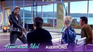 Uché: This Guy&#39;s Got SWAGGER and God On His Side! | American Idol 2019