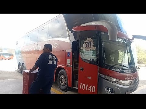 São Luiz Express train from Recife to Alta Floresta, Mato Grosso do Norte.