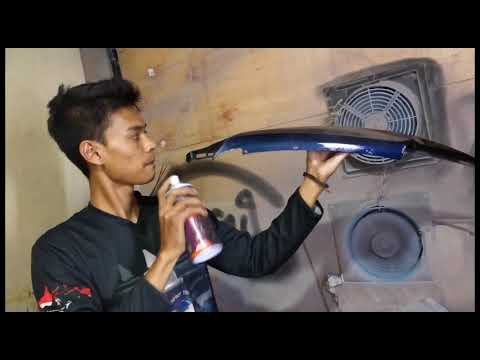 yamaha mio❗❗ WARNA MIRACLE BLUE VIOLET ll REV ONE ll #KRNPROJECT #REVONEPAINTJAWABARAT