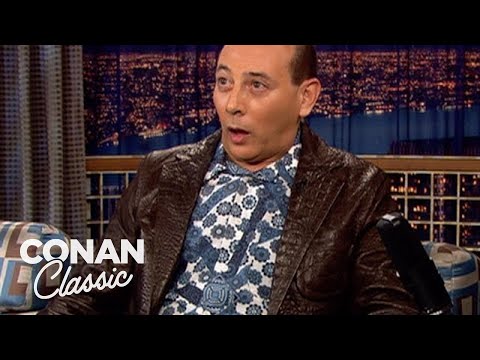 Paul Reubens Wanted To Join The Circus - "Late Night With Conan O'Brien"