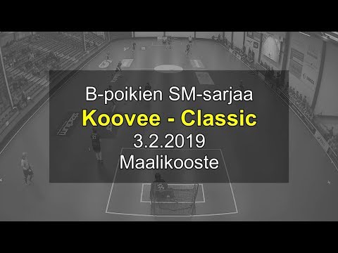 B-pojat SM-sarja 2018-2019 / Koovee - Classic / Maalikooste