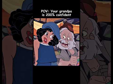 POV: Your grandpa is 200% confident 😎👴