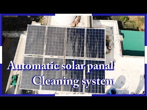 Automatic solar panel Cleaning System | By tips & tricks Video