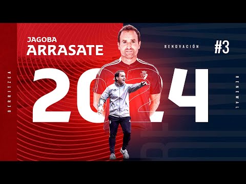 Acto de renovación de Jagoba Arrasate | 2024