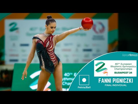 Fanni Pigniczki (HUN) - Pelota/Ball - FINAL INDIVIDUAL - Budapest EC 2024